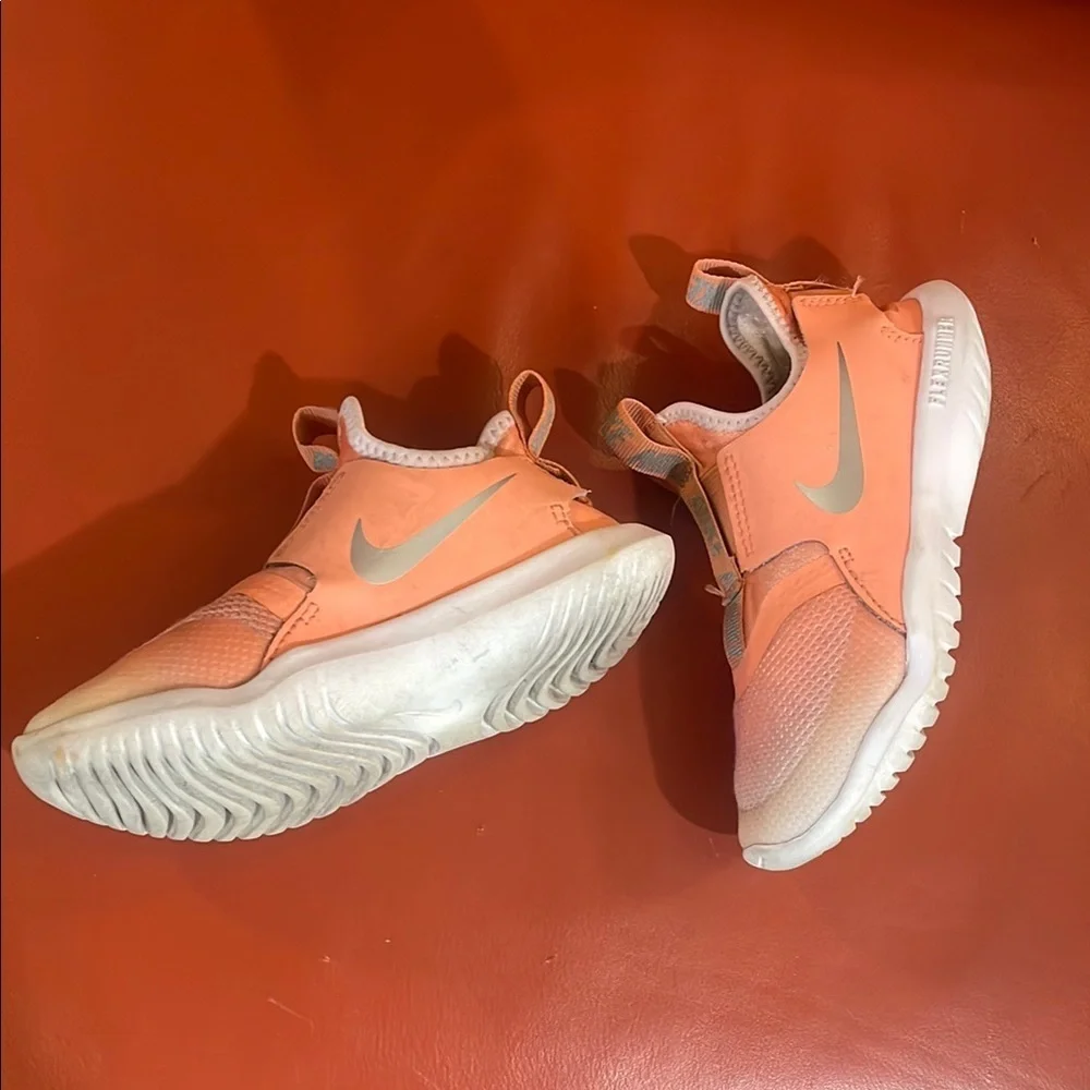 Nike Kids' Orange Slip-On Shoes - Picture 3 of 6